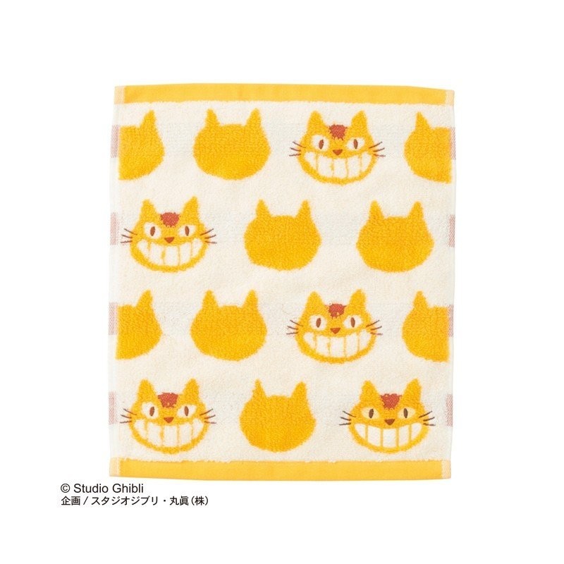 Household linen - Mini Towel Catbus Silhouette 33x36 cm - My Neighbour Totoro