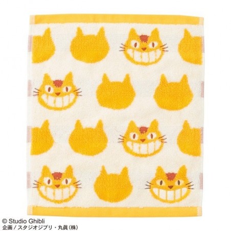 Linge de maison - Mini Serviette Silhouette Chatbus 33x36 cm - Mon Voisin Totoro