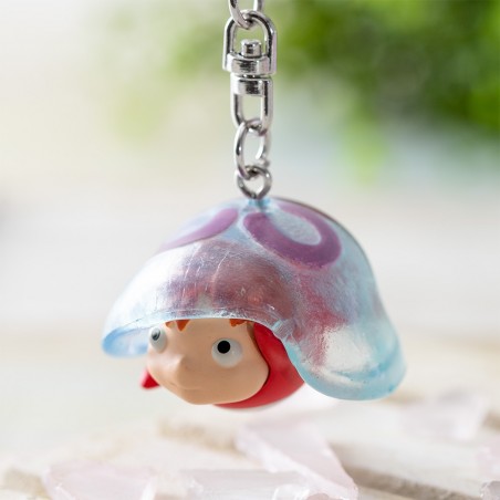 Keychains - 3D Keychains Ponyo and jellyfish - Ponyo by the cliff