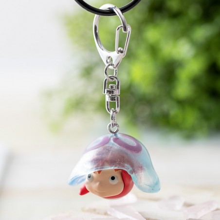 Keychains - 3D Keychains Ponyo and jellyfish - Ponyo by the cliff