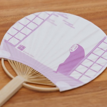 Accessories - Bamboo Fan & Letter Set No Face with Flower - Spirited Away