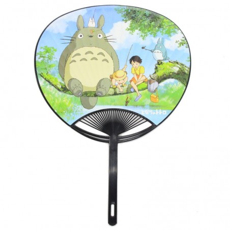 Accessories - Japanese Fan Totoro Fishing - My Neighbor Totoro