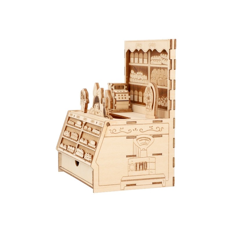 Models - Bakery Wooden Craft Kigumi - Kiki's Delivery Service