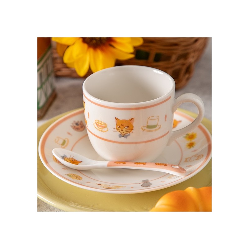 Mugs et tasses - Tasse Heure du thé & Chats - Le Royaume des chats