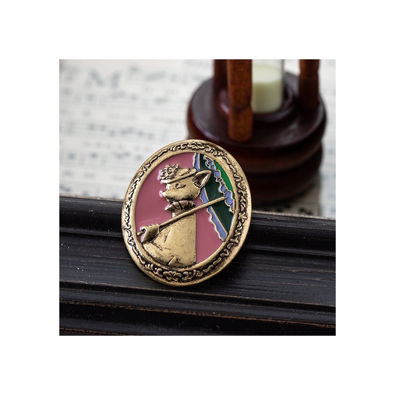 Pins - Broche vintage Louise - Le Royaume des chats