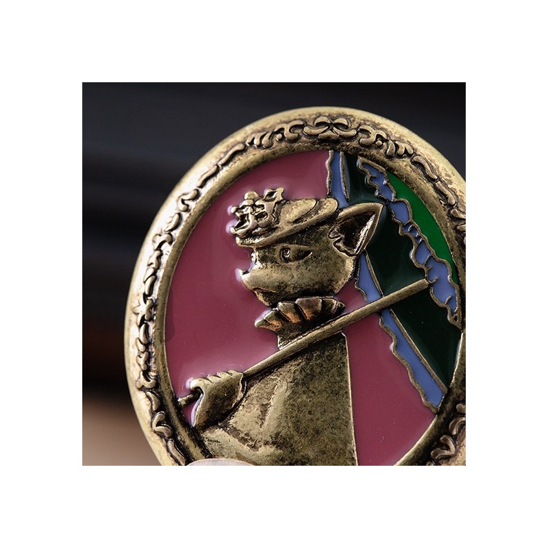 Pins - Broche vintage Louise - Le Royaume des chats