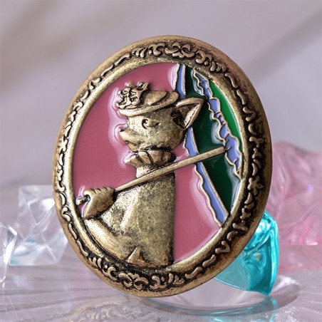 Pins - Broche vintage Louise - Le Royaume des chats