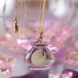 Joyería - Collar de luna - Haru en el reino de los gatos