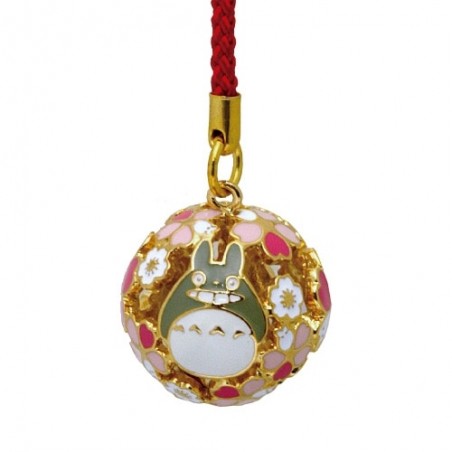 Straps - Golden Ring Bell Strap Totoro Sakura - My Neighbor Totoro