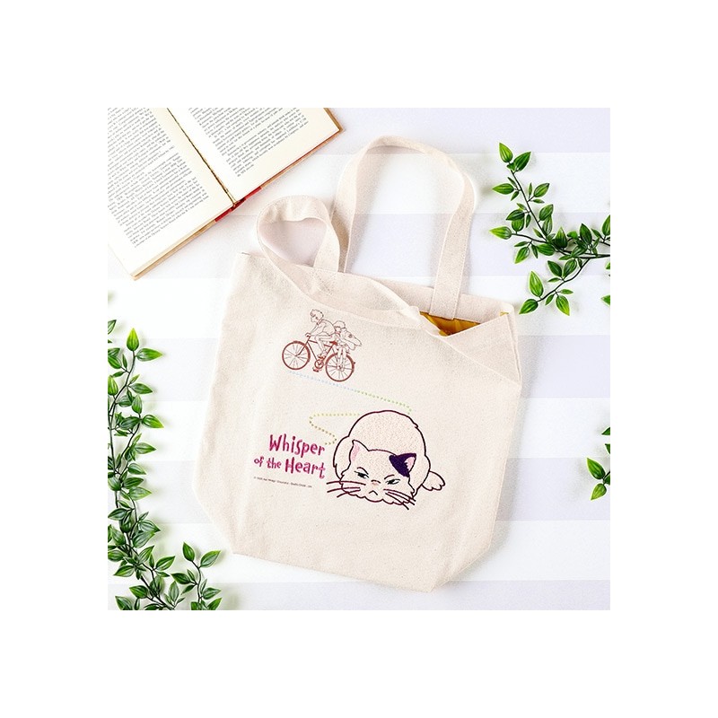 Embroidery Canvas Tote bag the Path of Twos - Whisper of the