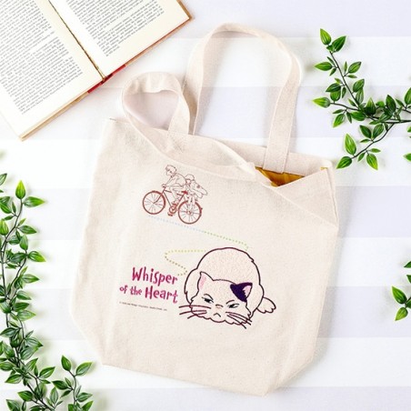 Bags - Embroidery Canvas Tote bag the Path of Twos - Whisper of the Heart