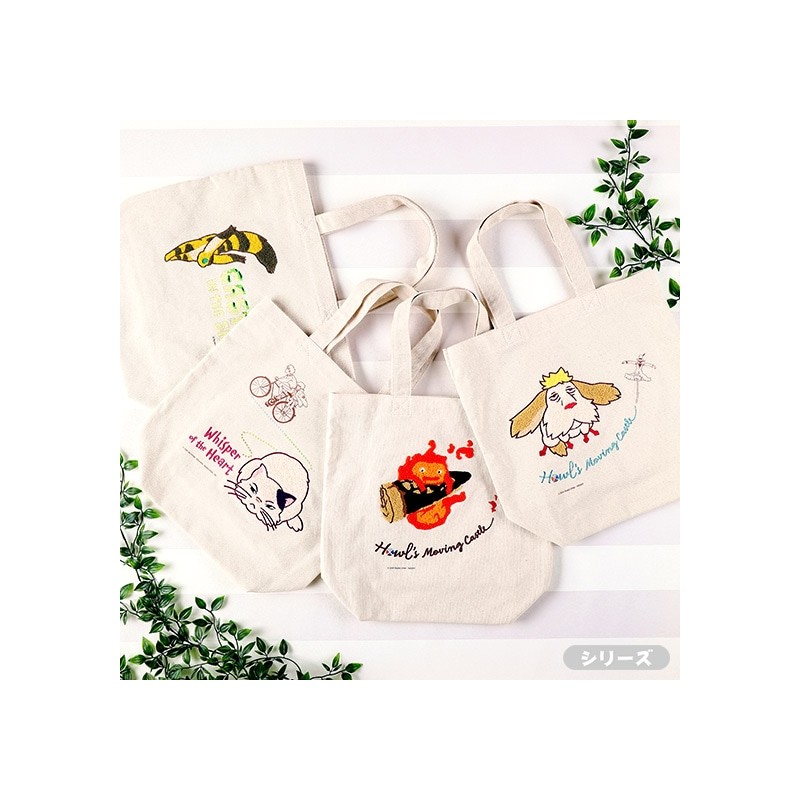 Bags - Embroidery Canvas Tote bag the Path of Twos - Whisper of the Heart