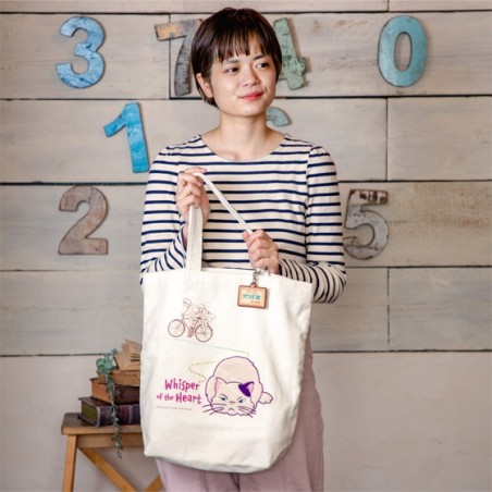 Bags - Embroidery Canvas Tote bag the Path of Twos - Whisper of the Heart