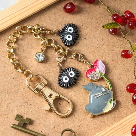 Straps - Charm Chain Big Totoro & Flower - My Neighbor Totoro