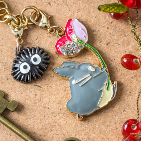 Straps - Charm Chain Big Totoro & Flower - My Neighbor Totoro