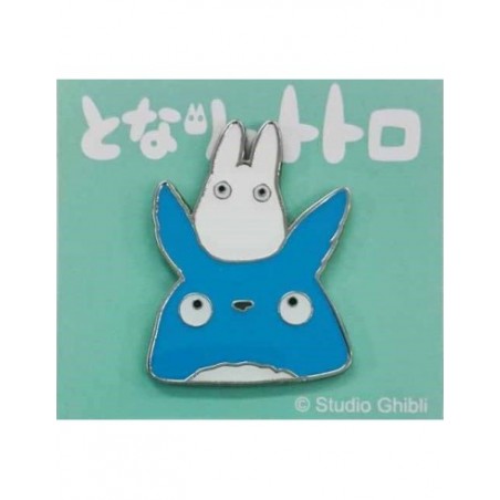 Pins - Pins Totoro Bleu et Blanc Gros Plan – Mon Voisin Totoro