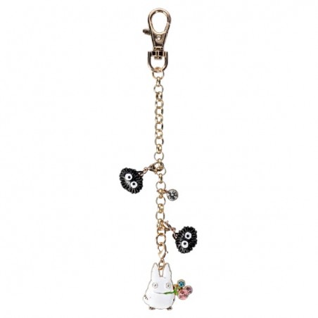 Straps - Chaînette Charms Totoro Blanc & Fruits - Mon Voisin Totoro