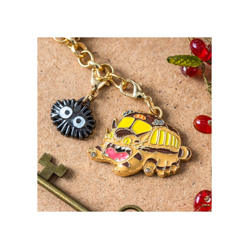 ストラップ Nekobus tail key charm となりのトトロ x PORTER(となりのトトロ x ポーター) Nekobus