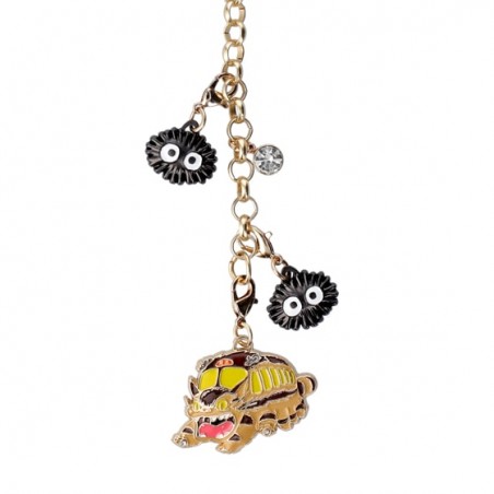 Straps - Chaînette Charms Chatbus & Noiraude - Mon Voisin Totoro