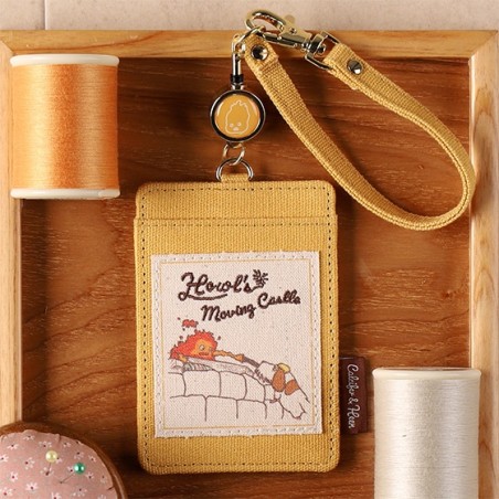 Accessories - Pouch card holder Calcifer & Heen - Howl's Moving Castle