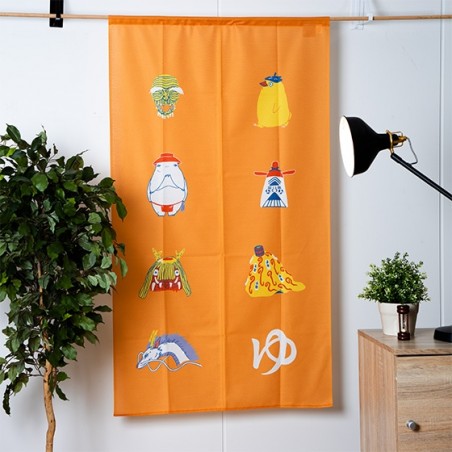 Curtains - Japanese Curtain Kichijo Yellow - Spirited Away