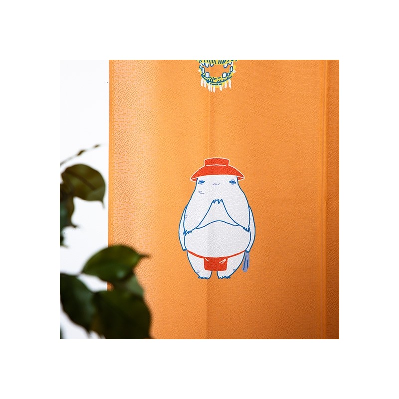 Curtains - Japanese Curtain Kichijo Yellow - Spirited Away