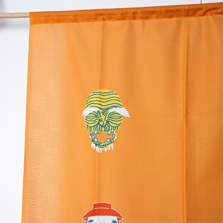 Curtains - Japanese Curtain Kichijo Yellow - Spirited Away