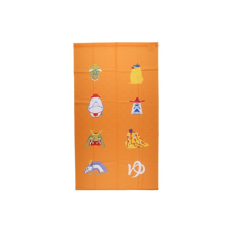 Curtains - Japanese Curtain Kichijo Yellow - Spirited Away