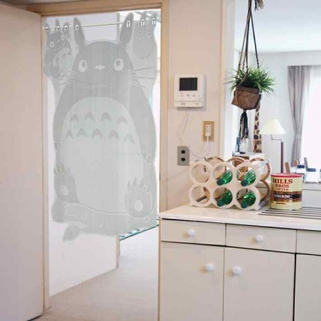 Curtains - Transparent Japanese Curtain Totoro - My Neighbor Totoro