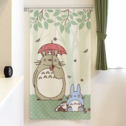Cortinas - Cortinas japonesas Totoro Umbrella - Mi vecino Totoro