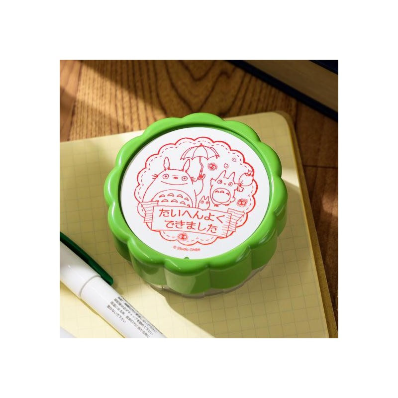 Petit matériel - Tampon rond Totoro - Mon Voisin Totoro