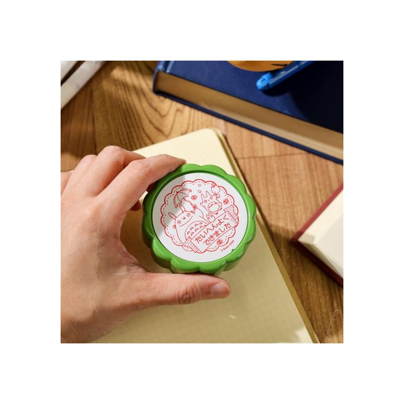 Petit matériel - Tampon rond Totoro - Mon Voisin Totoro