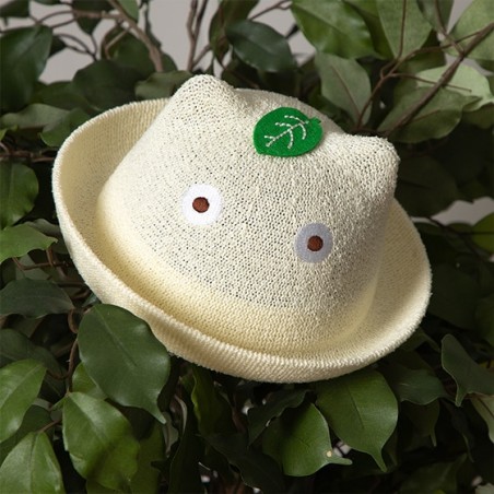 Accessoires - Chapeau Tricoté Enfant Totoro Blanc - Mon Voisin Totoro