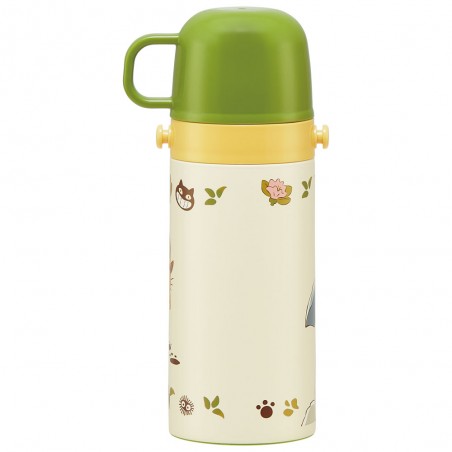 Cuisine et vaisselle - Bouteille Thermos ouverture double Totoro & Chatbus - Mon Voisin Toto