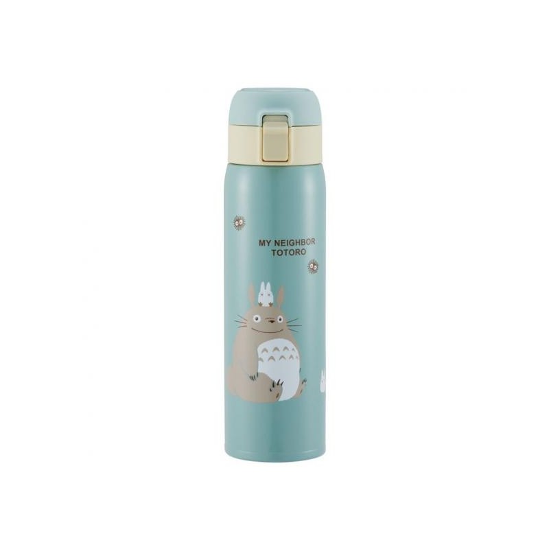 Kitchen and tableware - Mat Light Green Thermos Bottle 480ml - My Neighbor Totoro