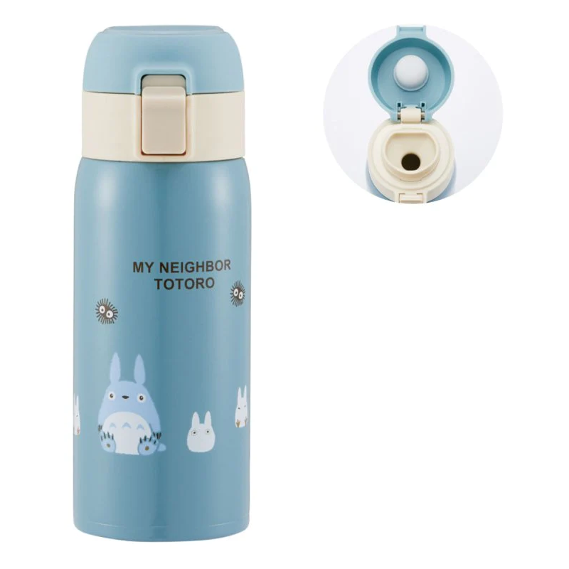 Cuisine et vaisselle - Bouteille Thermos 350ml Bleu mat - Mon Voisin Totoro