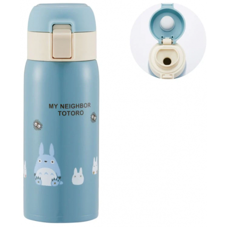 Cuisine et vaisselle - Bouteille Thermos 350ml Bleu mat - Mon Voisin Totoro