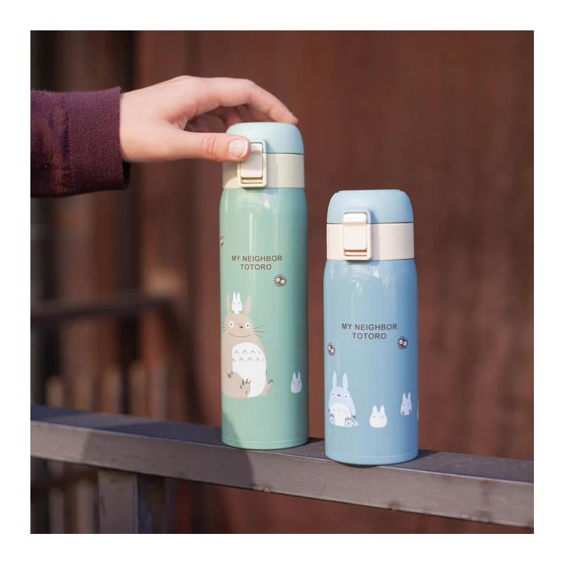 Cuisine et vaisselle - Bouteille Thermos 350ml Bleu mat - Mon Voisin Totoro