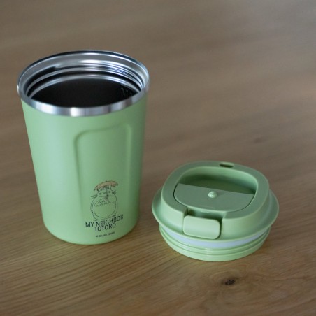 Kitchen and tableware - Mat Green Isothermal mug 350ml - My Neighbor Totoro