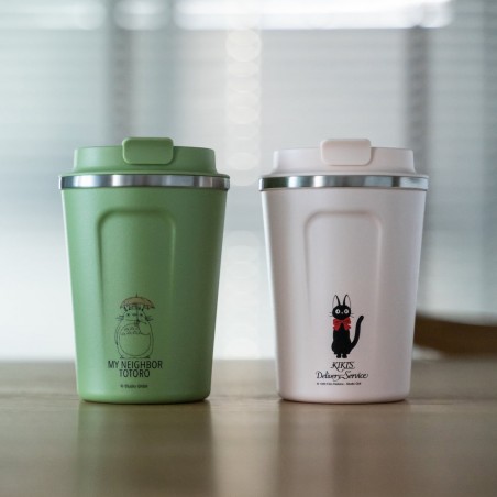 Kitchen and tableware - Mat Green Isothermal mug 350ml - My Neighbor Totoro