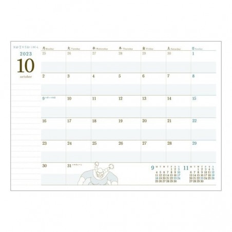 Schedule diaries and Calendars - 2024 Diary Picnic - Castle in the Sky