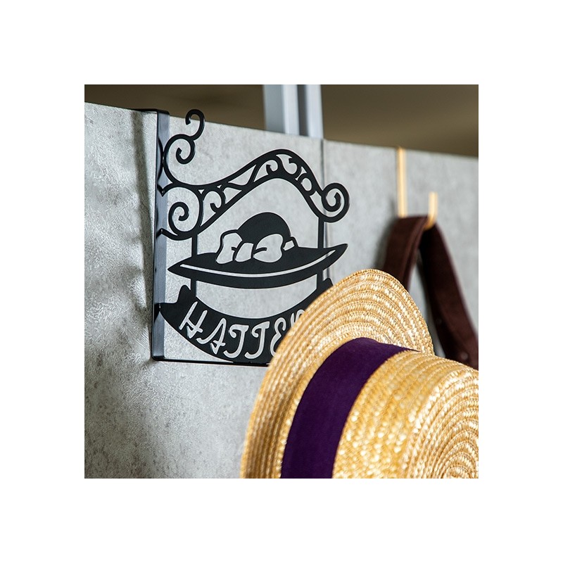 Décoration - Hatter's Hat Shop door sign - Howl's Moving Castle