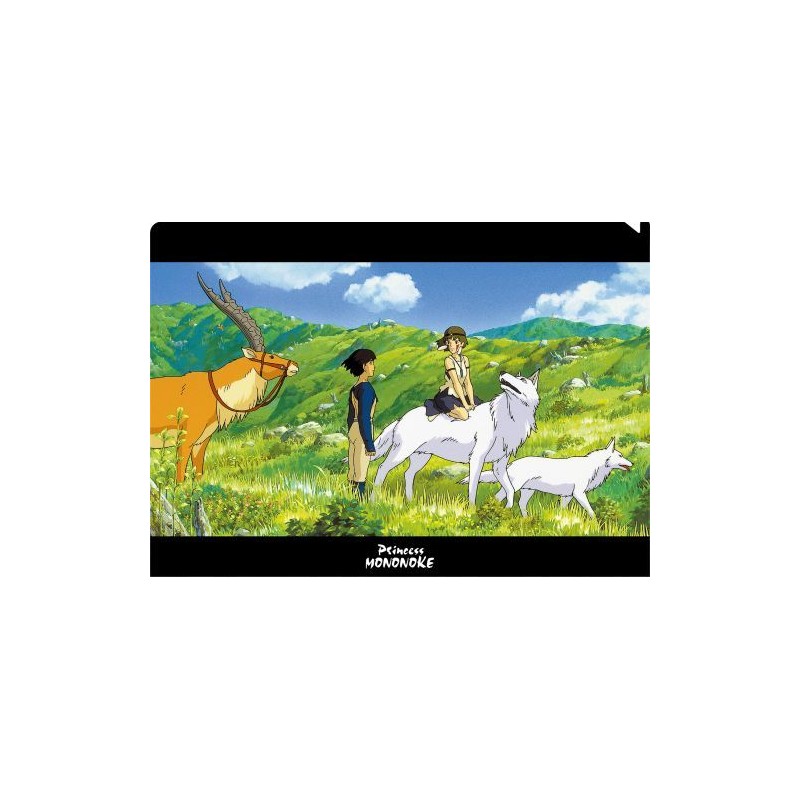 Storage - Clear File A4 San and Ashitaka Part Ways - Princess Mononoke