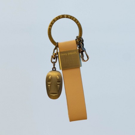 Keychains - Leather Key Chain No Face - Spirited Away