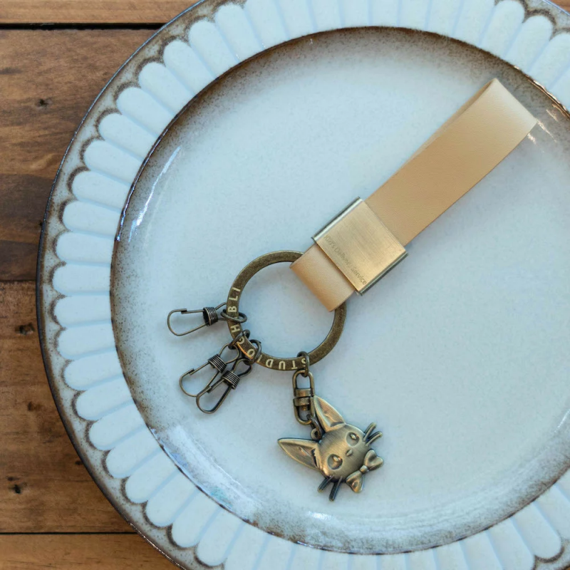 Leather Key Chain Jiji- Kiki's Delivery Service