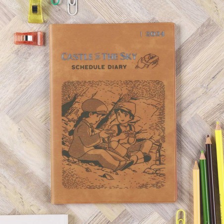 Schedule diaries and Calendars - 2024 Diary Picnic - Castle in the Sky