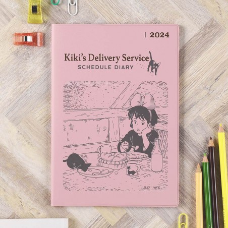 Schedule diaries and Calendars - 2024 Diary Snack - Kiki's Delivery Service