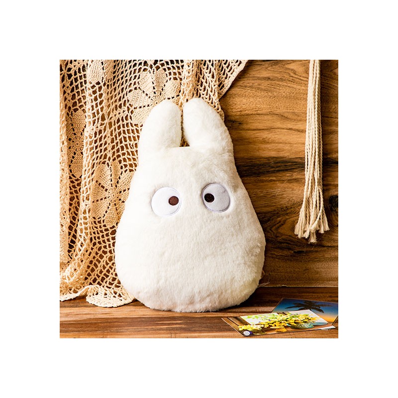 Nakayoshi Cushion White Totoro - My Neighbor Totoro