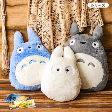 Pillow - Nakayoshi Crushion White Totoro - My Neighbor Totoro