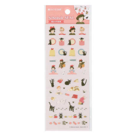 Small equipment - Mini Schedule Stickers 2024 - Kiki's Delivery Service